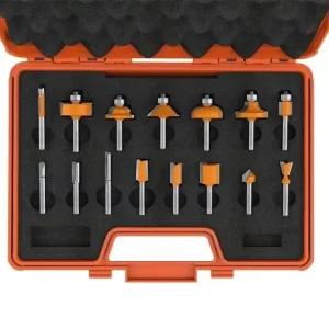 Frese kit 15 pz in custodia legno gambo 8mm - CMT 900.001.00 su richiesta richiesta-469 Nu Kopen
