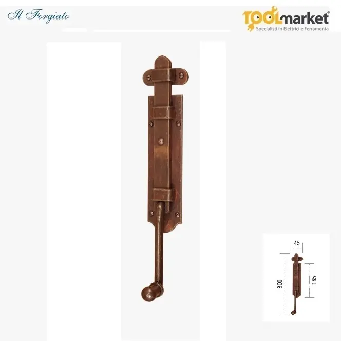 Catenacci FM035 da cm30 ferro forgiato richiesta-1452 Beperkte Voorraad