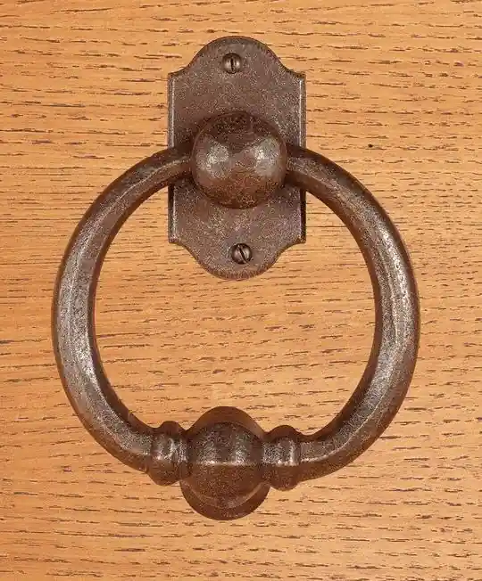 Veilige Betaling Battente FA791 ferro forgiato 26128