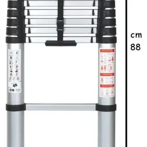 Beperkt Aanbod Scala telescopica 11 gradini 9924