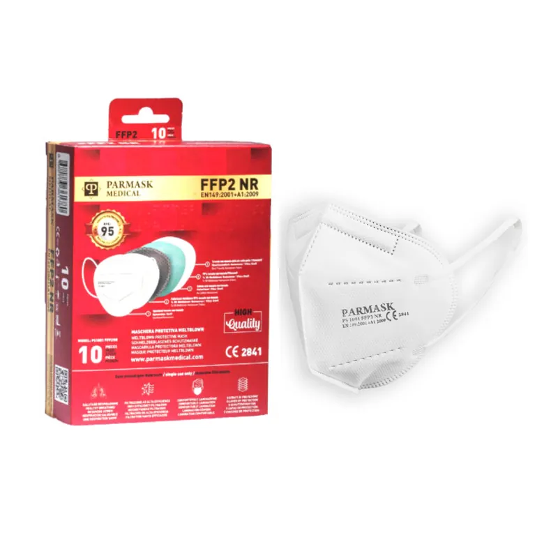 Mascherina DPI protezione FFP2 NR - pezzi 10 MEDICAL 9361 Laatste Versie