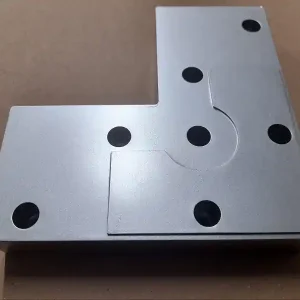 Piedino angolo basso tecnoplastica cm 2.4 Emuca 9021 Shop Nu