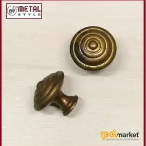 Goedkoop Pomolo tondo Ø 30 mm per mobili ottone antico 244990300103 Metalstyle 8972