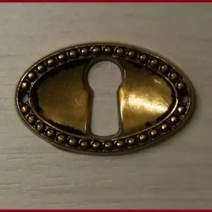 Bocchetta per mobili ovale ottone anticato 306420350054 8875 Rechtstreeks Van De Fabrikant
