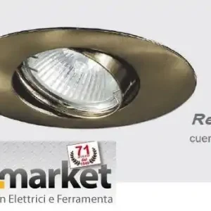 Op = Op Faretto ovale bronzo 7889