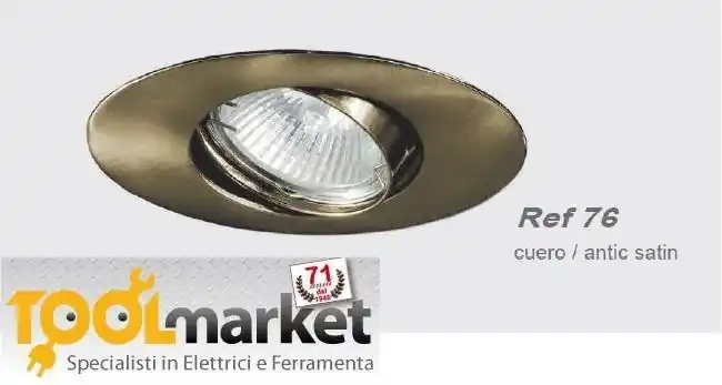 Op = Op Faretto ovale bronzo 7889