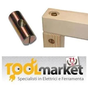 Bussolotto di fissaggio travette a scomparsa 6037 Hoge Kwaliteit