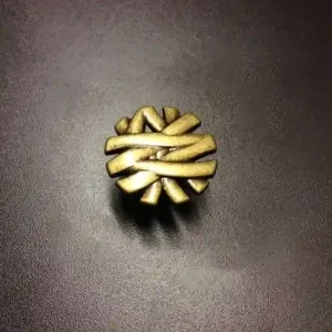 Beperkt Aanbod Pomolo tondo Ø 36 mm anticato per mobili WPO 647.036.00D1 antica firenze Giusti 5415