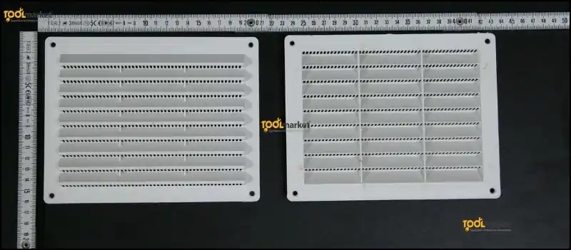 Griglia di aereazione ABS 20x15 cm 5375 Superprijs