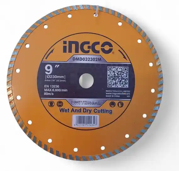 Lage Kosten Disco diamantato Ø 230MM-LAMA 10MM INGCO DMD032302 27892