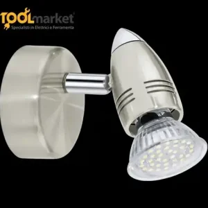 Faretto 1 luce 3w nikelsatinato 92641 24266 Express Levering