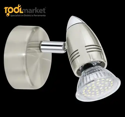 Faretto 1 luce 3w nikelsatinato 92641 24266 Express Levering