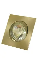 faretto incasso quadro nikelsatinato 27216 Populair