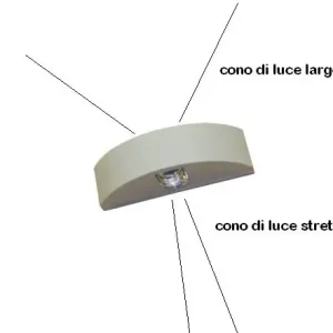 Laatste Versie Plafoniera doppia emissione Zara 26907 + 2x715