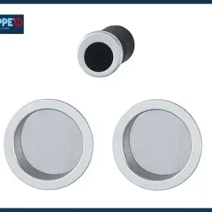 Speciale Aanbieding Kit maniglie tonde spazio-kit5 cromosat 25645