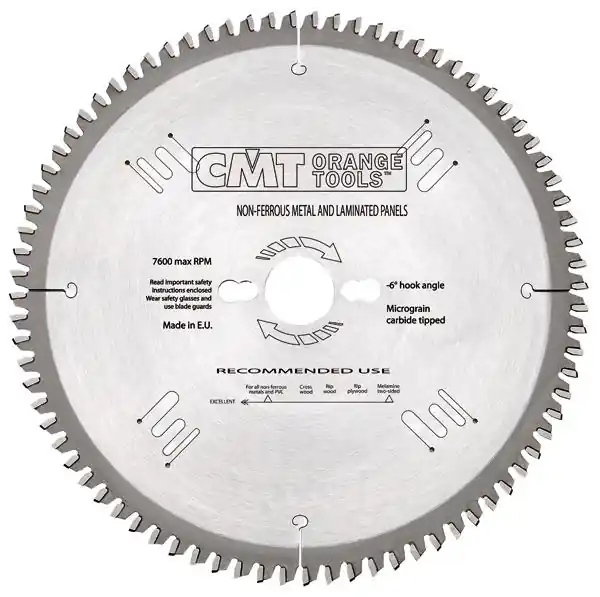 Disco per alluminio 300mm 96 denti CMT 25191 Favoriet