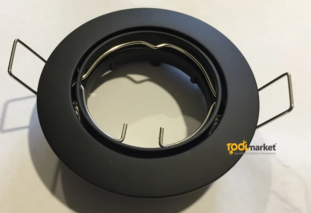 Hete Deal faretto incasso nero opaco 24897