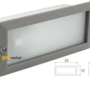 Beperkte Voorraad plafoniera incasso debora silver 24867-205