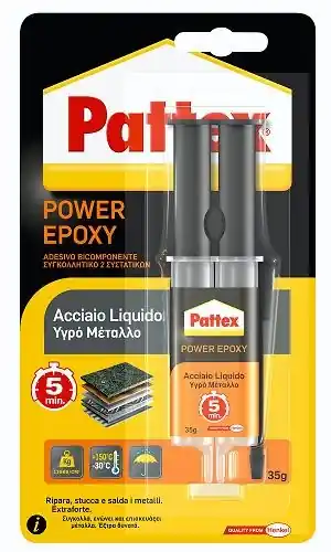 Koop Vandaag Acciaio liquido siringa 35g Henkel 24338