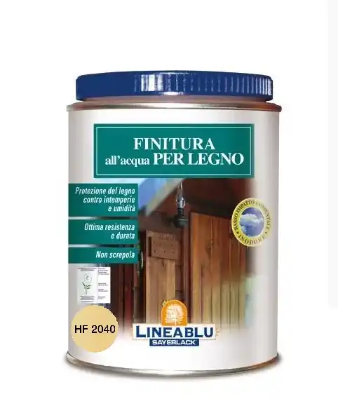 Finitura ad acqua per esterni HF2040/trasparente da 2,5 lt - SAYERLACK 24143 Veilige Betaling