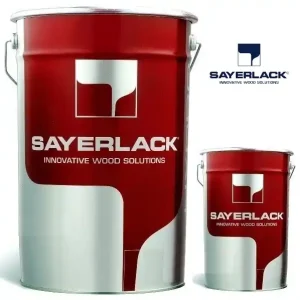 Favoriet Fondo poliuretanico TU0001/00 trasparente da lt1 + TH0805/00 lt0.5 - SAYERLACK 24112+24113