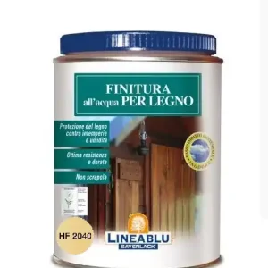 Speciale Aanbieding Finitura ad acqua per esterni HF2040/trasparente satinata da 750ml - SAYERLACK 24107-40