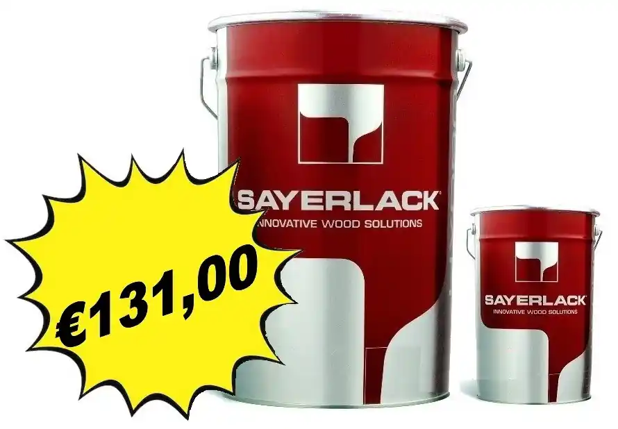 Lage Kosten Vernice poliuretanica bianca opaca da 6 lt TZ8825/A1 + TH0720/00 lt3 - SAYERLACK 24076+24097