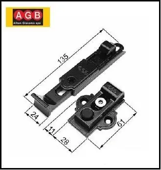 Fermapersiane / imposte automatico a muro H009260093 AGB 2277 Seizoensaanbieding