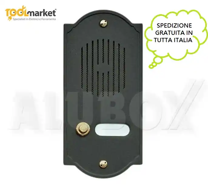 Rechtstreeks Van De Fabrikant Pulsantiera citofonica in ottone ghisa Pls1 16476