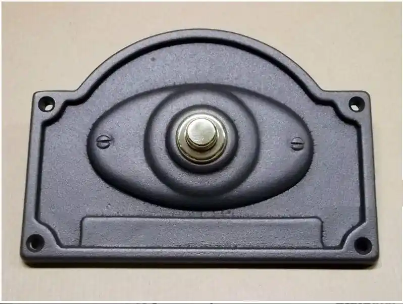 Pulsante campanello CL ottone ghisa 16445 Meest Verkocht