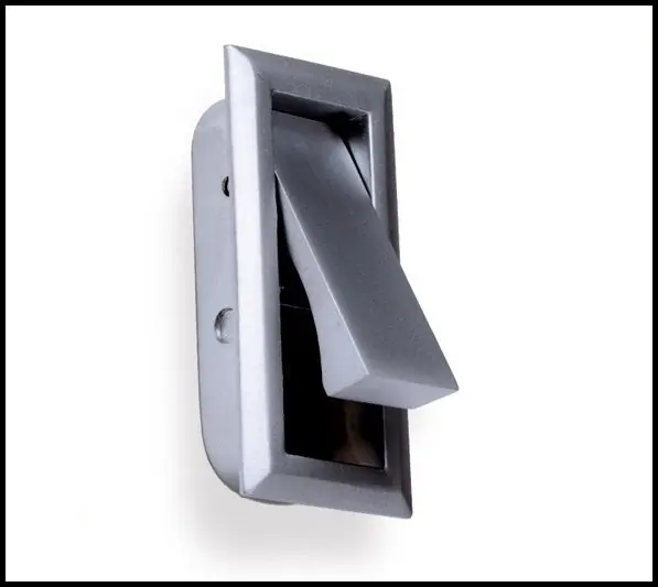 Meest Verkocht Maniglia incasso per mobile rettangolare 50 x 24 mm 15EU.003050.45 Metalstyle 16172