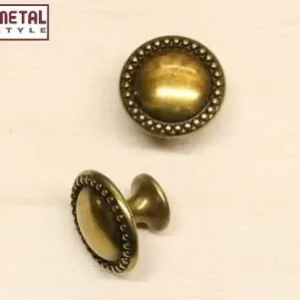 Pomolo tondo Ø 30 mm per mobile oro valenza 24222Z0300007 Metal Style 14077 Flitsaanbieding