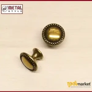 Pomolo tondo Ø 25 mm per mobile oro valenza 24222Z0250007 14076 Nieuw