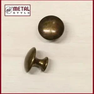 Pomolo tondo Ø20 mmper mobili anticato 24220Z0250003 Metal Style 13974 Betrouwbaar