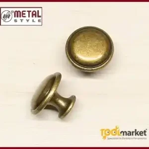 Pomolo tondo Ø 30 mm per mobili anticato 24221Z0300009 Metal Style 13944 Gereduceerde Prijs