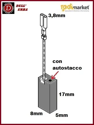 Spazzola per elettroutensili 1755 13808 Lage Prijs