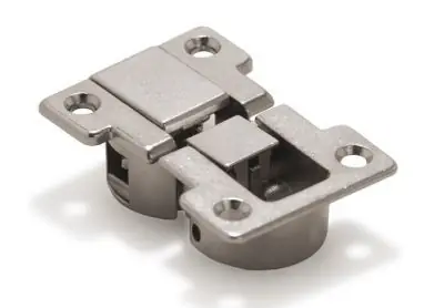 Koopje Cerniera per ribalta filo con copertura per mobili 1010707 +1010815 Emuca 17890