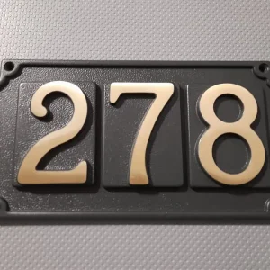 Numero civico Ghisa 3 cifre 16997+3x16996 Beperkte Voorraad
