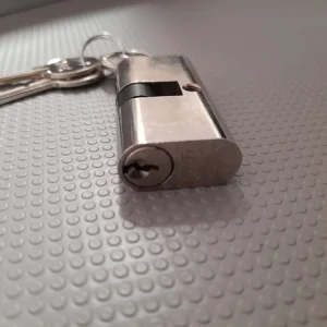 Beperkte Voorraad Cilindro ovale 54mm nikel 20373