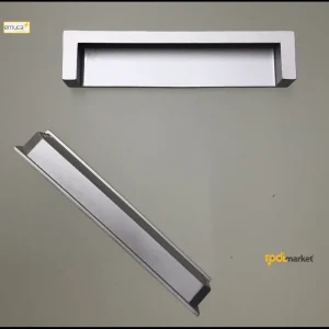 Maniglia incasso per mobili Emuca Modena 9291525 silver 15710 Betaalbaar