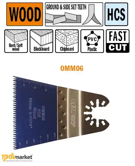 Beperkt Aanbod Lama multiutensile OMM06 68mm CMT 26123