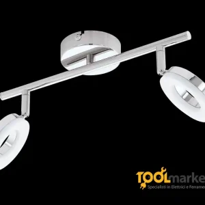 Applique da parete LED GONARO 2 faretti 27154 Uitverkoop
