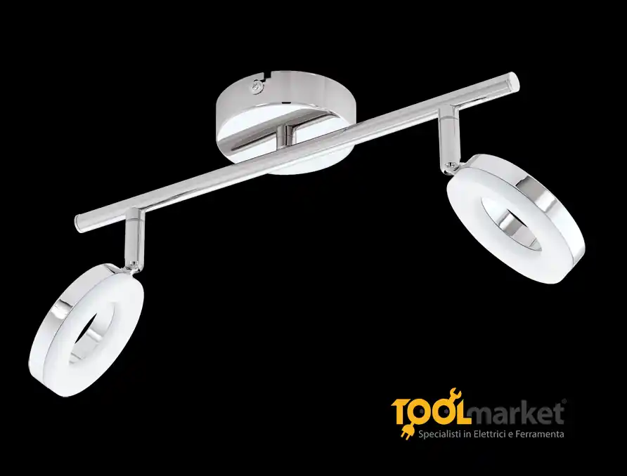 Applique da parete LED GONARO 2 faretti 27154 Uitverkoop