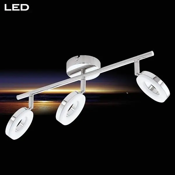 Beperkt Aanbod Applique da parete LED GONARO 3 faretti 27160