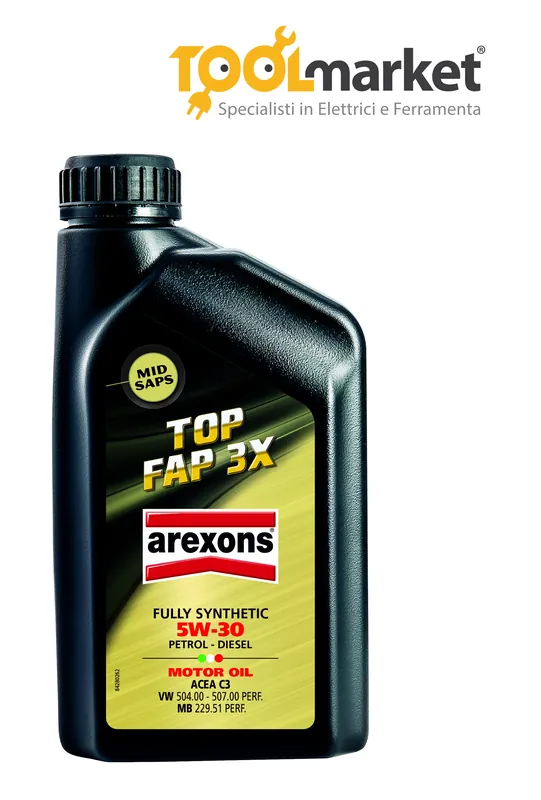 Aanbieding Olio motore TOP FAP 3X Arexons 16115