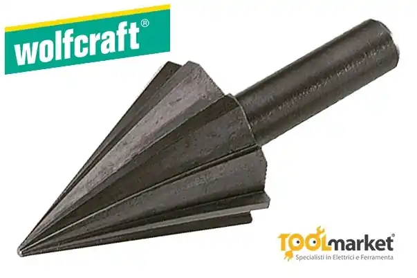 Fresa conica allargafori wolfcraft 2523 19217 Flitsaanbieding