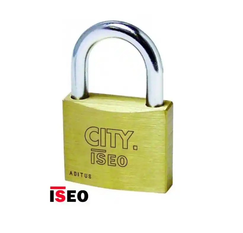 Koop Vandaag Lucchetto ottone ISEO CITY 40 KA 14831 KA