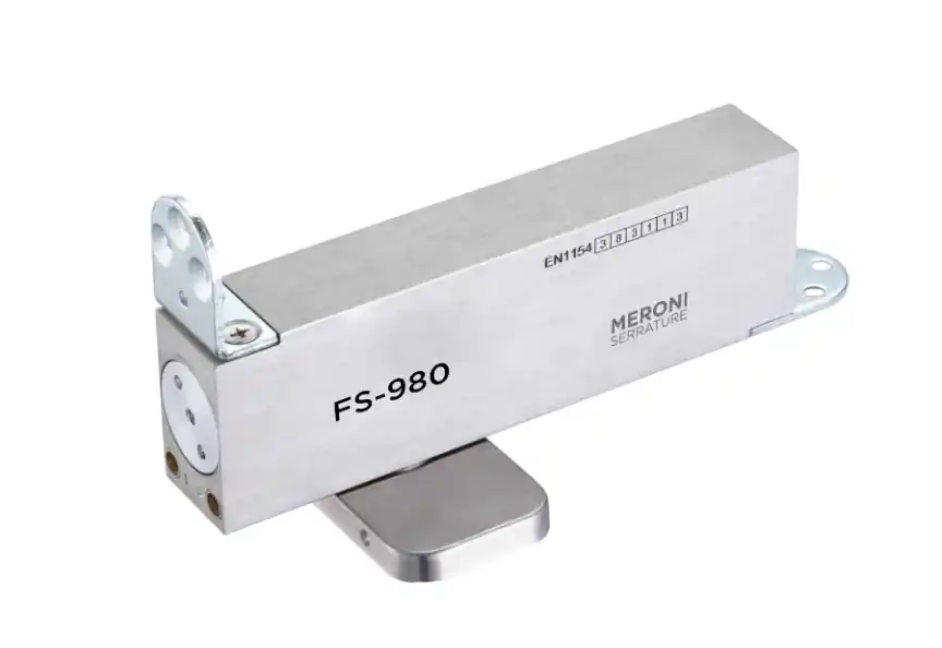 Koop Online Chiudiporta a pavimento FS 980 Meroni a cerniera 14810