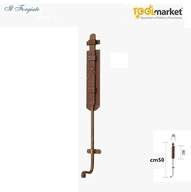 Weekendaanbieding Catenacci FF294 da cm50 ferro forgiato ute-ff294-50