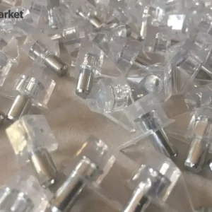 reggipiano incastro plastificato trasparente in confezioni da 10 pezzi 15649-10 Hete Deal